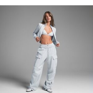 SKIMS Blue Gray Sweat Set!!! Sweatshirt and Sweatpants Set